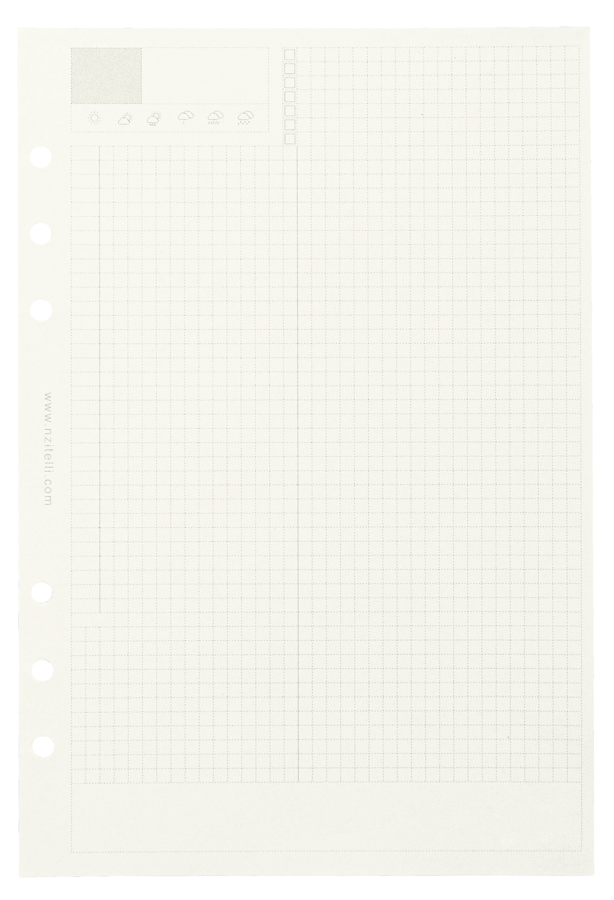 Planner Inserts – 120 gsm | 50 Sheets